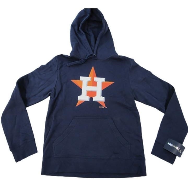 Houston Astros Mens Size S Small Blue Hoodie Image 1