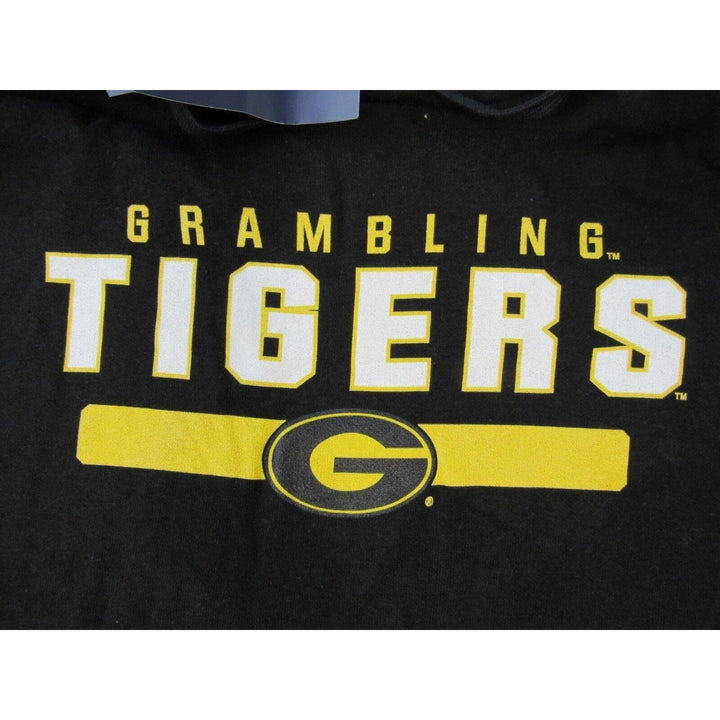 Grambling State Tigers Mens Sizes 2XL 2XLarge Black Hoodie Image 3