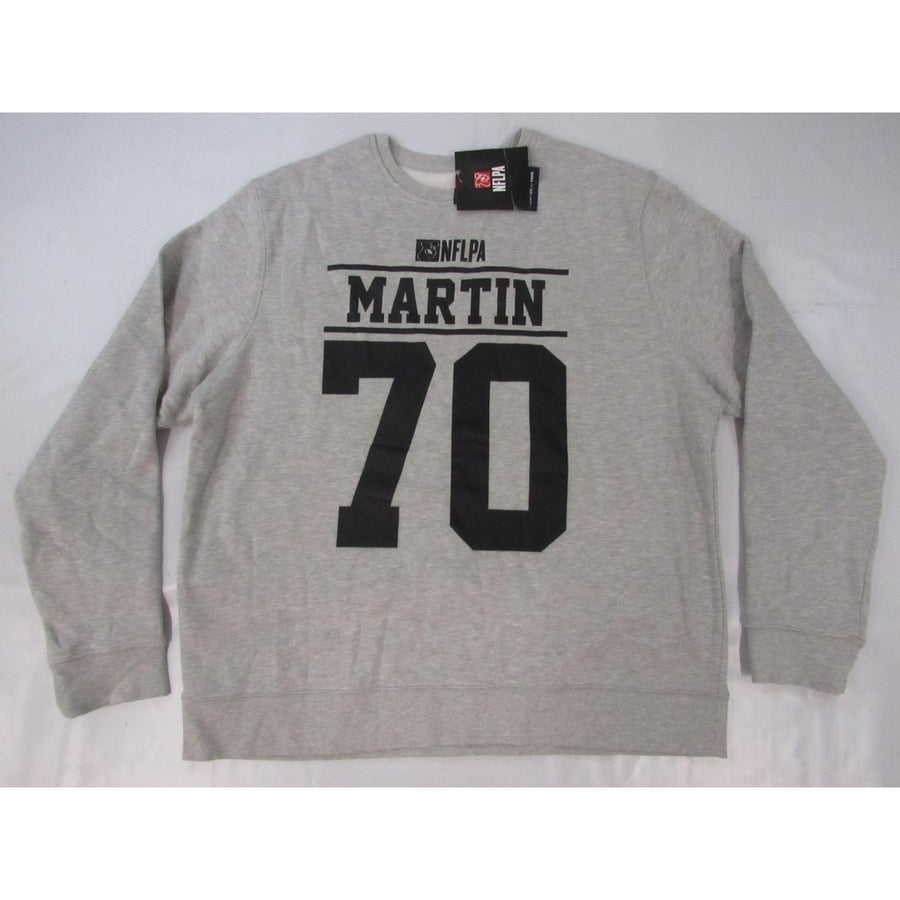 NFLPA 70 Martin Mens Size XL XLarge Gray Sweatshirt Image 1