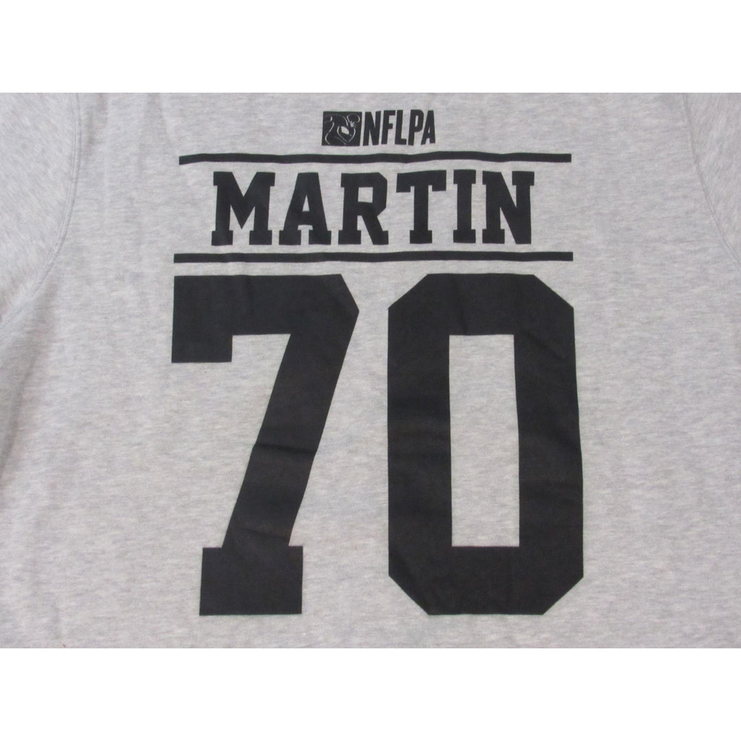 NFLPA 70 Martin Mens Size XL XLarge Gray Sweatshirt Image 3