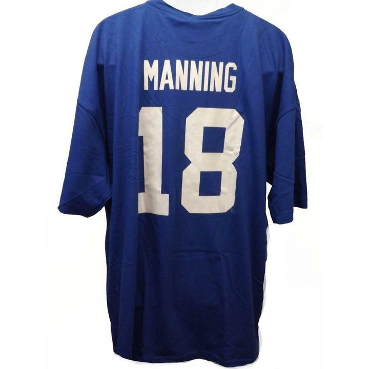 Peyton Manning 18 Indianapolis Colts Mens 4XL 4XLarge Mitchell and Ness Shirt Image 2