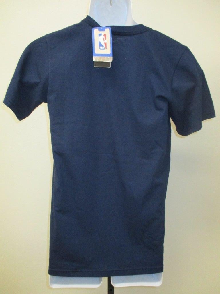 Indiana Pacers Adult Mens Size S Small Adidas Blue Shirt MSRP 24 Image 2