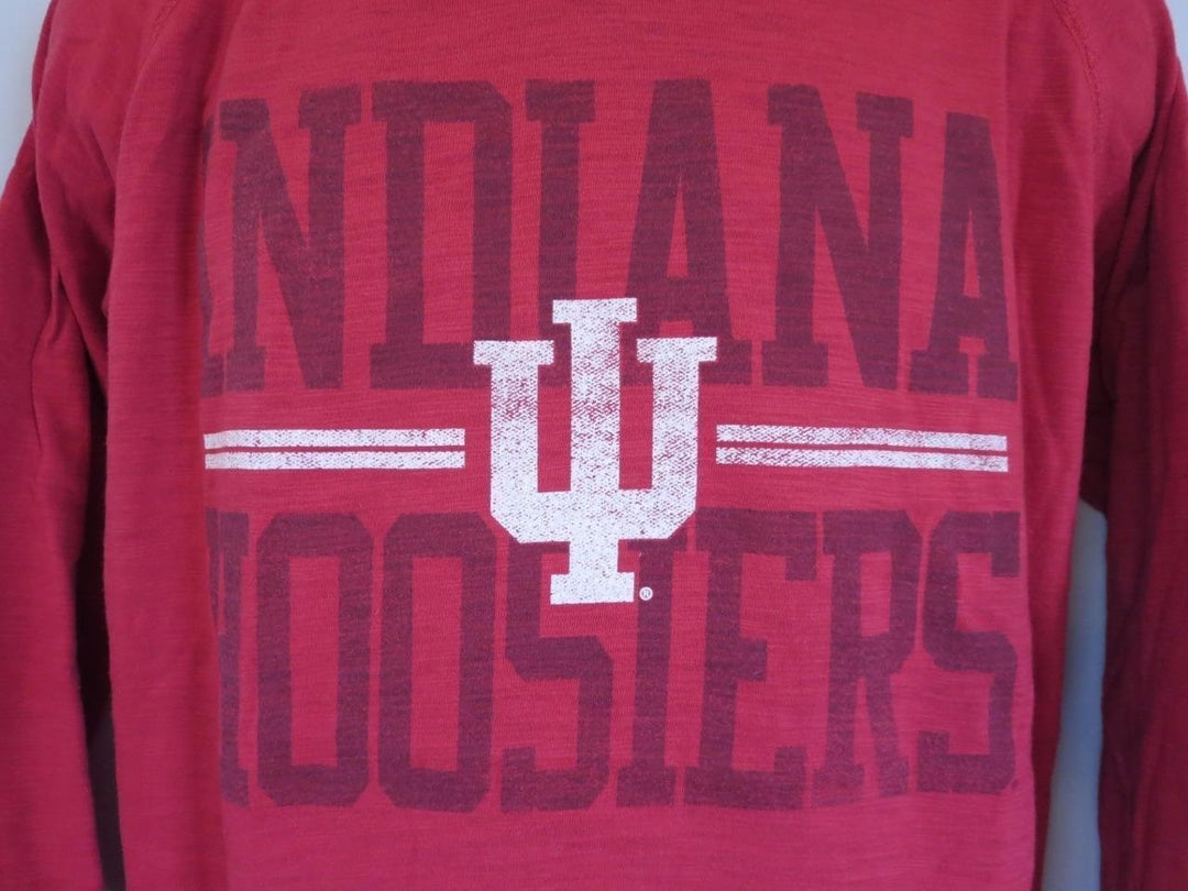 Indiana Hoosiers Mens Large (L) hooded shirt by J.America Image 4