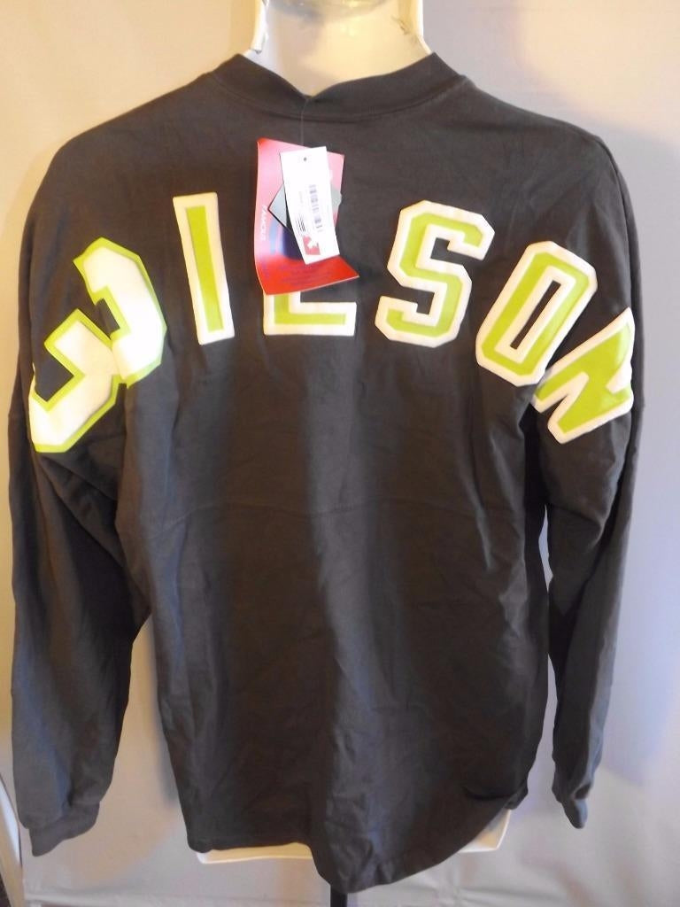 Russell Wilson 3 Neon Love Mens Size L Large Shirt MSRP 65 Image 1