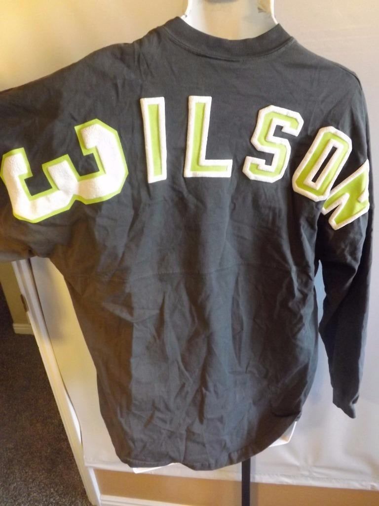 Russell Wilson 3 Neon Love Mens Size L Large Shirt MSRP 65 Image 2