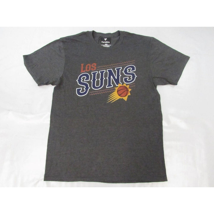 Phoenix Suns "Los Suns" Mens Size M Medium Gray Shirt Image 1