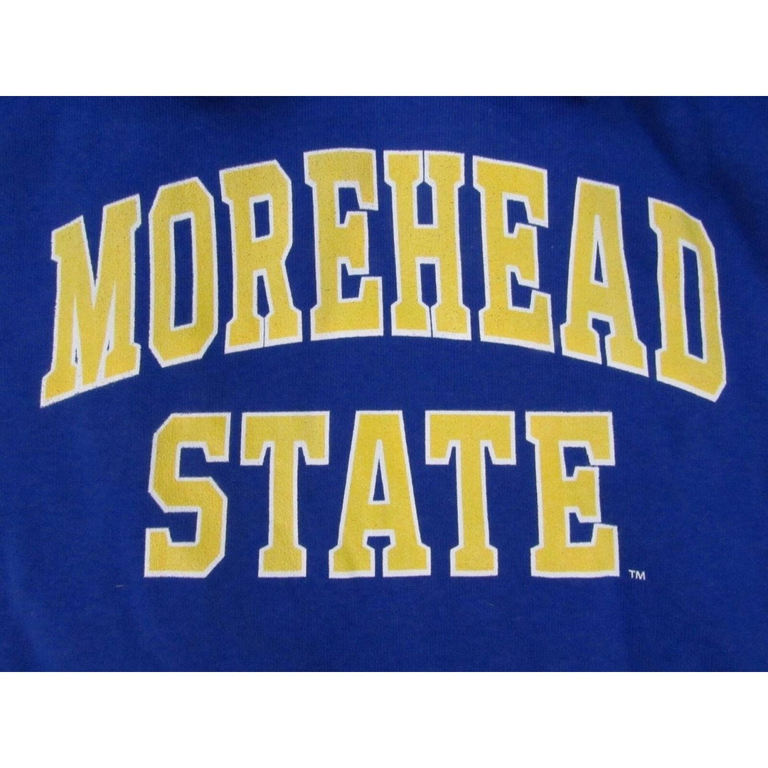 Morehead State Eagles Mens Size S Small Blue Hoodie Image 3