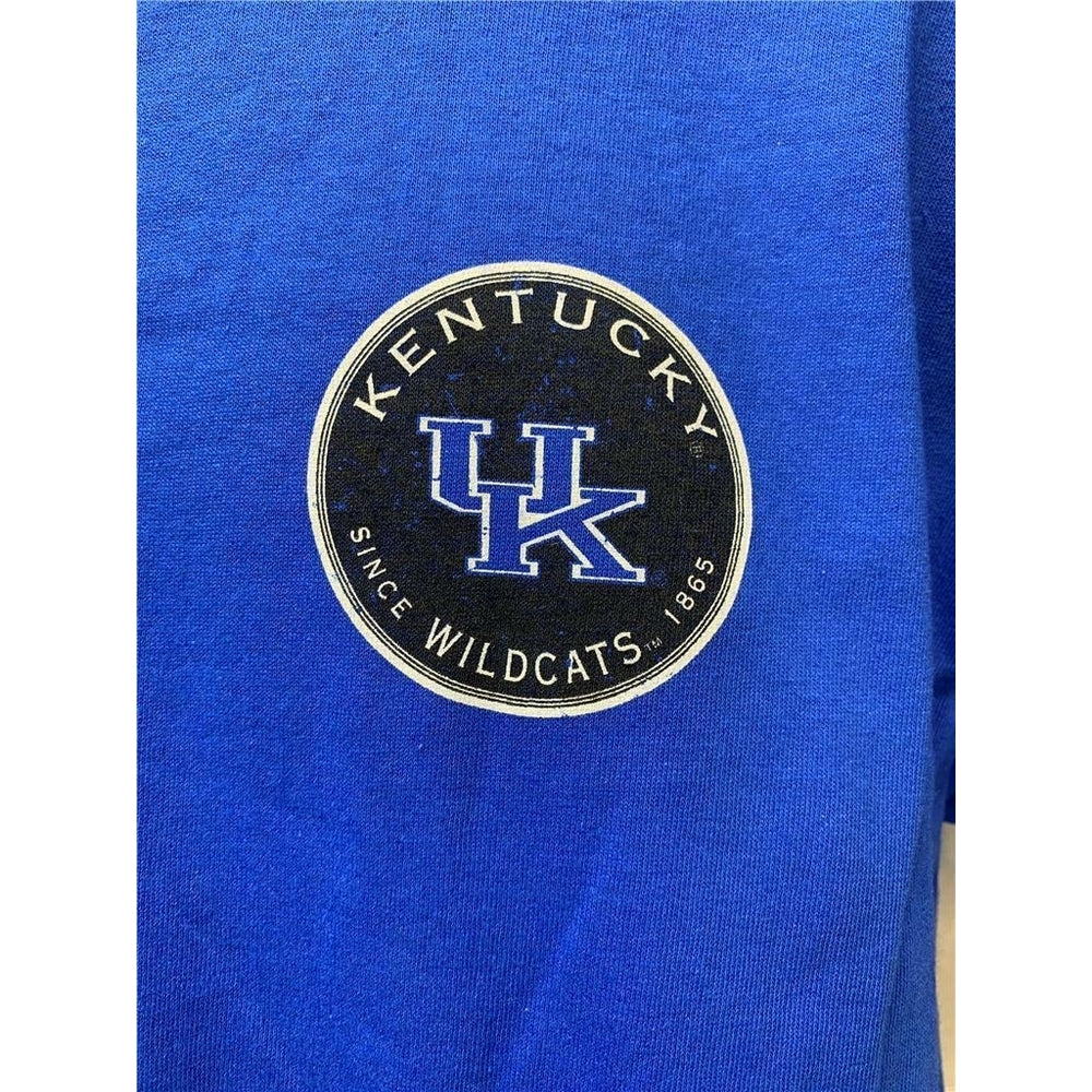 Kentucky Wildcats Mens Size L Large Blue J America Shirt Image 2