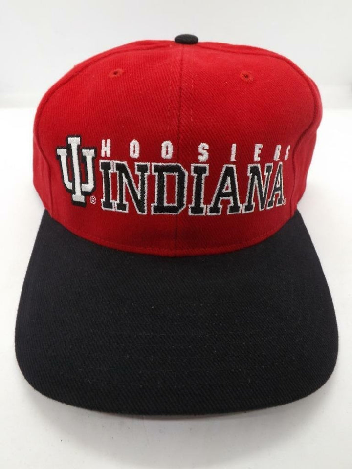 Indiana University Hoosiers Mens Adjustable OSFA Flatbrim Hat Image 1