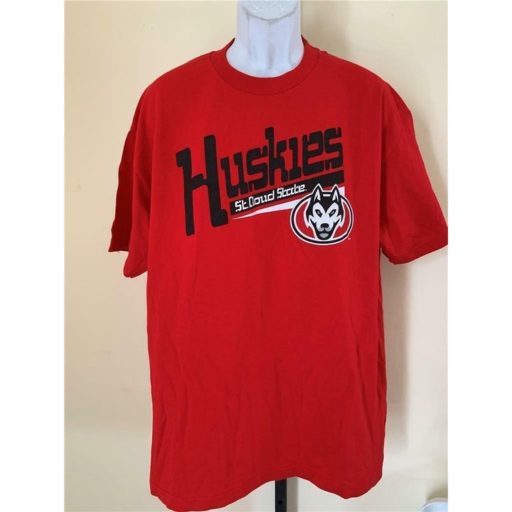 St. Cloud State Huskies Mens Size XL Red G-III Shirt Image 1