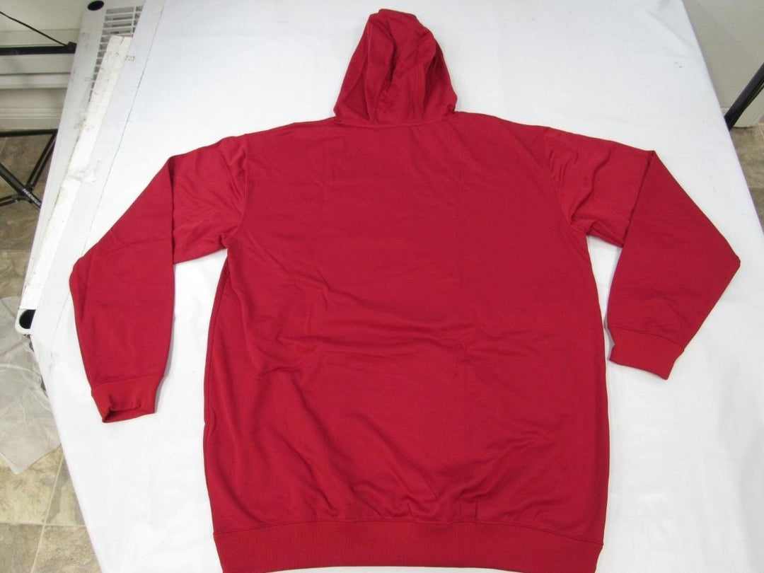 Cincinnati Reds Mens 2XL-Tall Red Majestic Polyester Hoodie Image 4