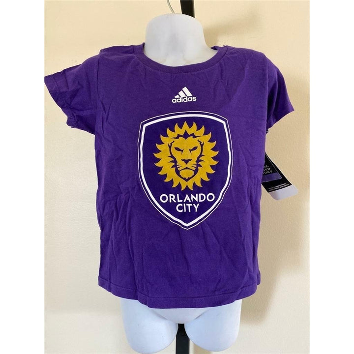 Orlando City FC Kids Size 2T Purple Shirt Image 1