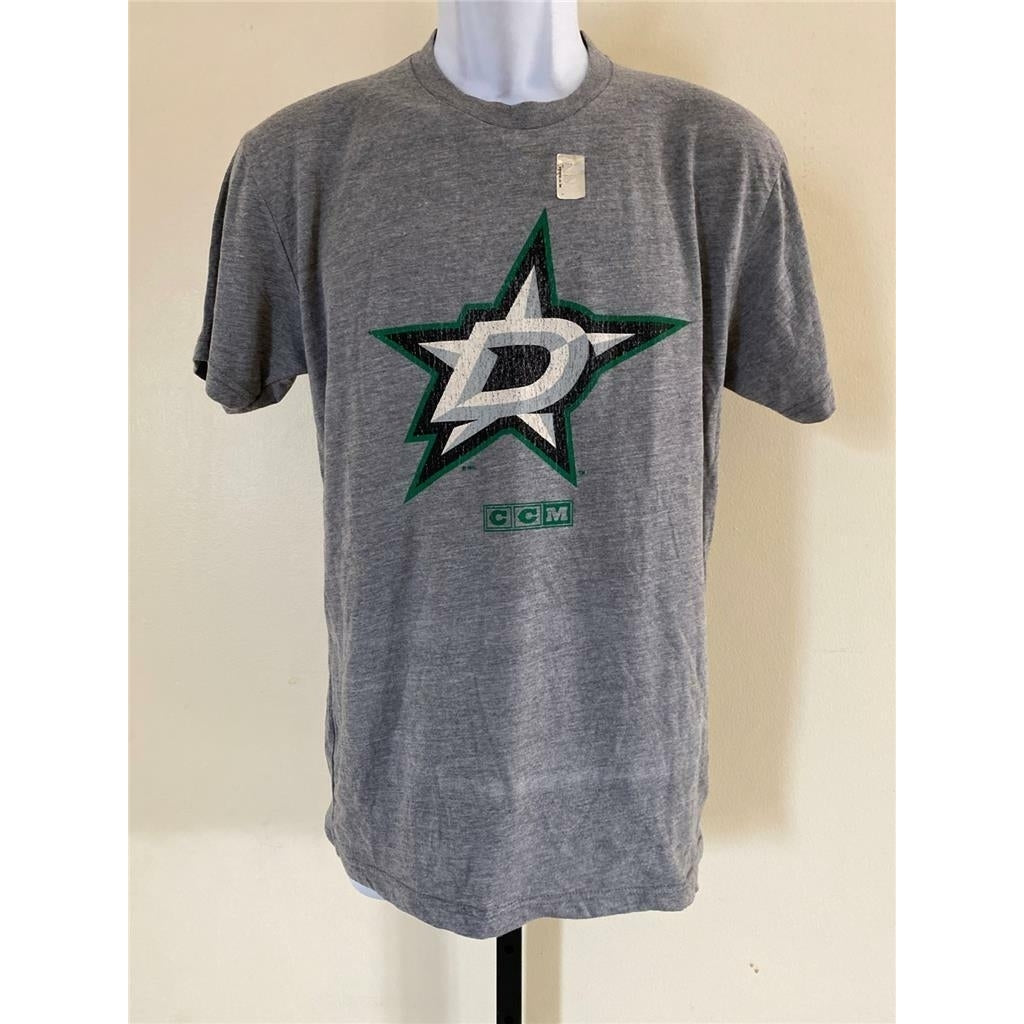 Dallas Stars 14 Jamie Benn Mens Size S Small Gray Shirt Image 1