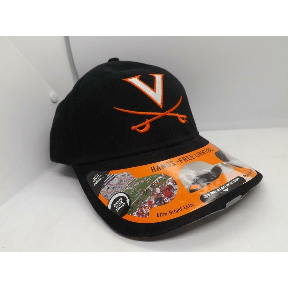 Virginia University Cavaliers Hibeam Hands-Free Light Mens Adjustable Size Hat Image 2