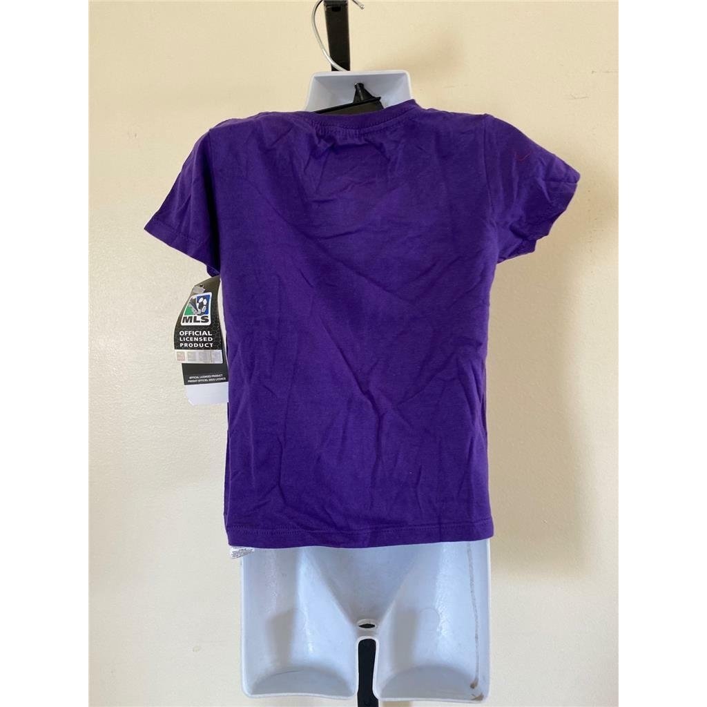 Orlando City FC Kids Size 2T Purple Shirt Image 4