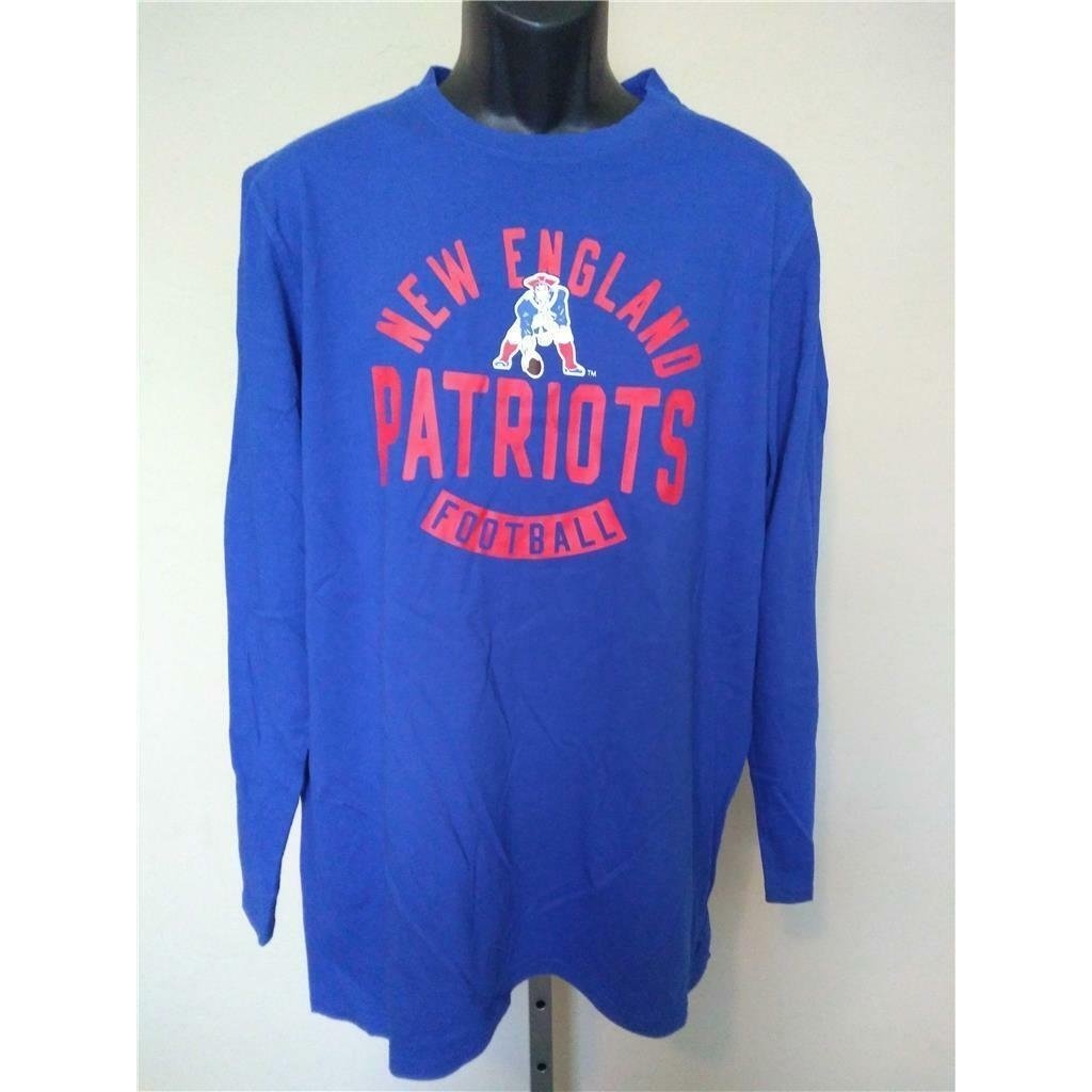 - England Patriots Football Mens Size L Large Starter Longsleeve Shirt Image 1