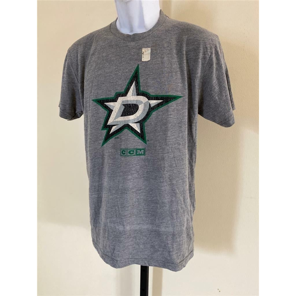 Dallas Stars 14 Jamie Benn Mens Size S Small Gray Shirt Image 2