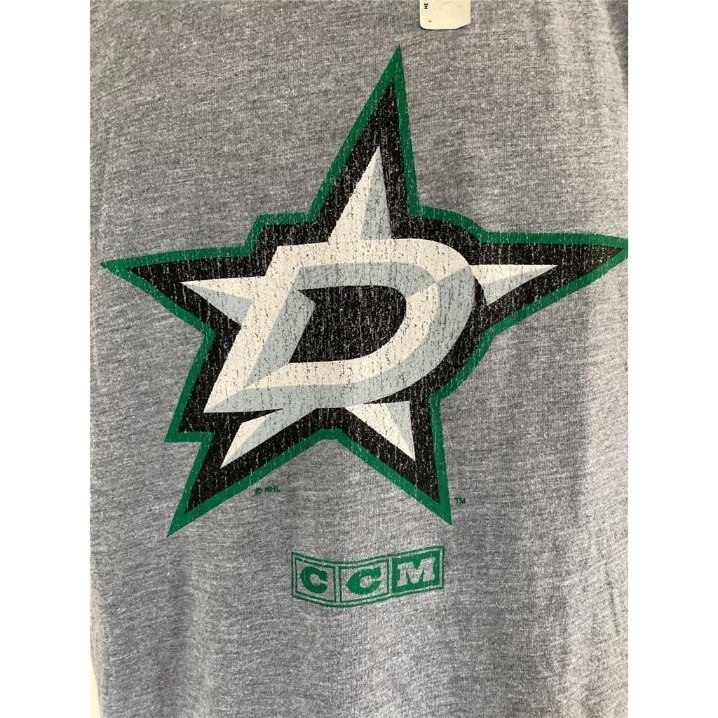 Dallas Stars 14 Jamie Benn Mens Size S Small Gray Shirt Image 3