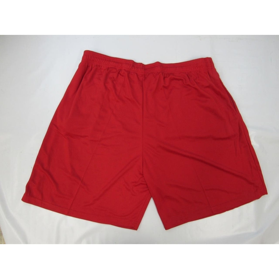 Anaheim Angels Mens Size 3XL Majestic Red Shorts Image 2