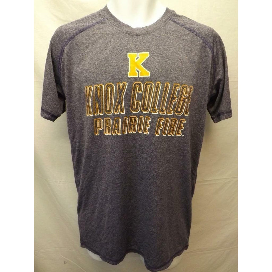 Knox College Prairie Fire Mens Size M Medium Polyester Performance Shirt Image 1