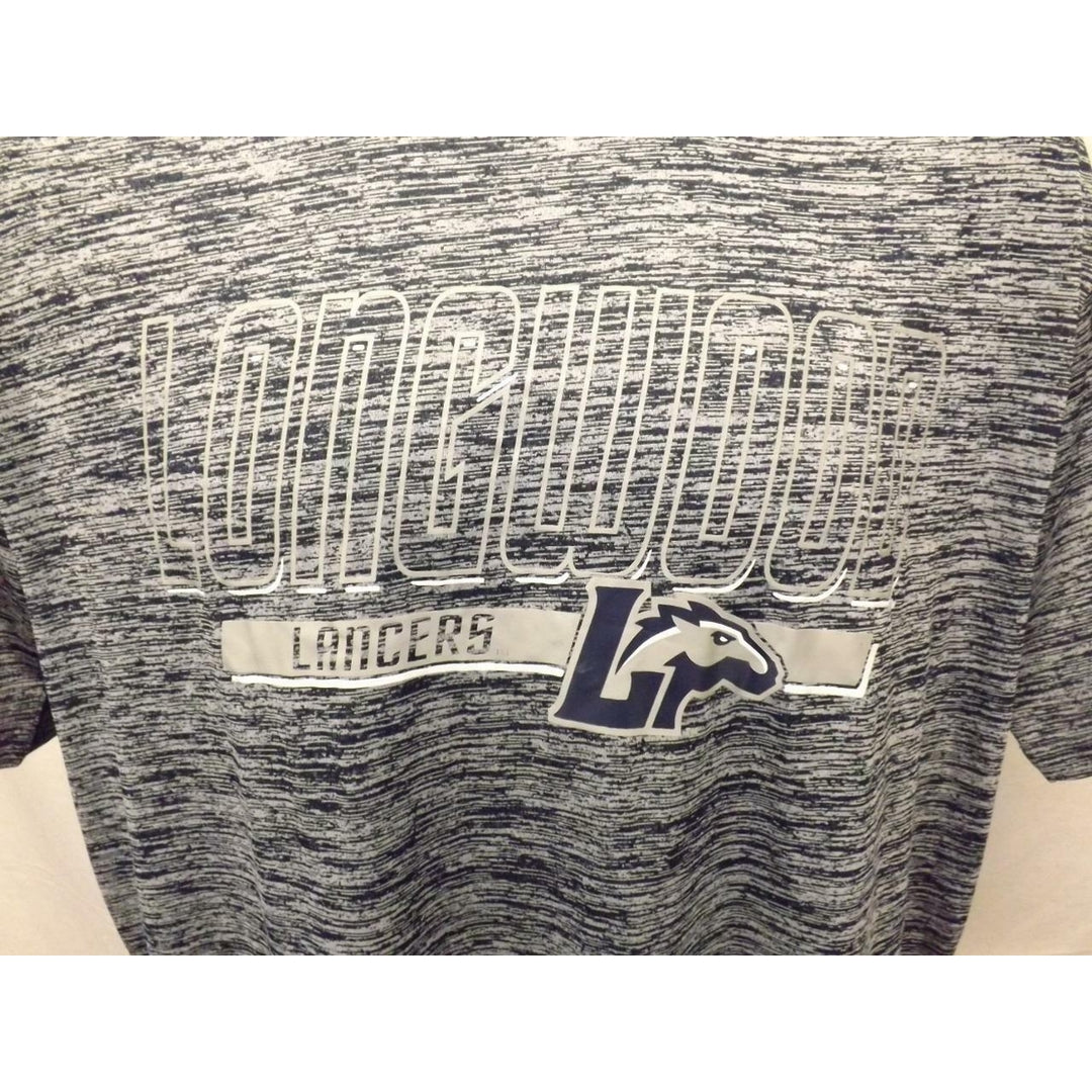 Longwood Lancers Mens Size L Large Polyester Performance Shirt Image 2