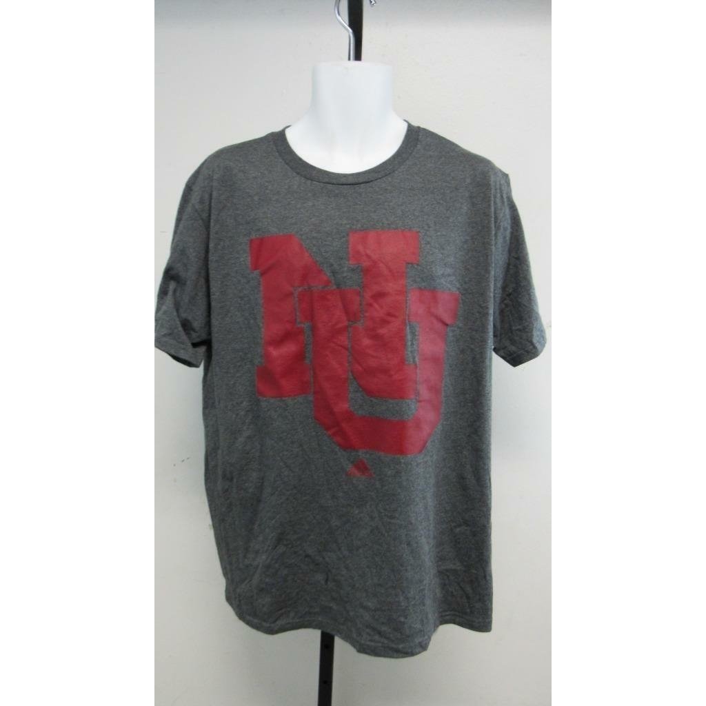 Nebraska Cornhuskers Mens Size L Large Gray Adidas Shirt Image 1