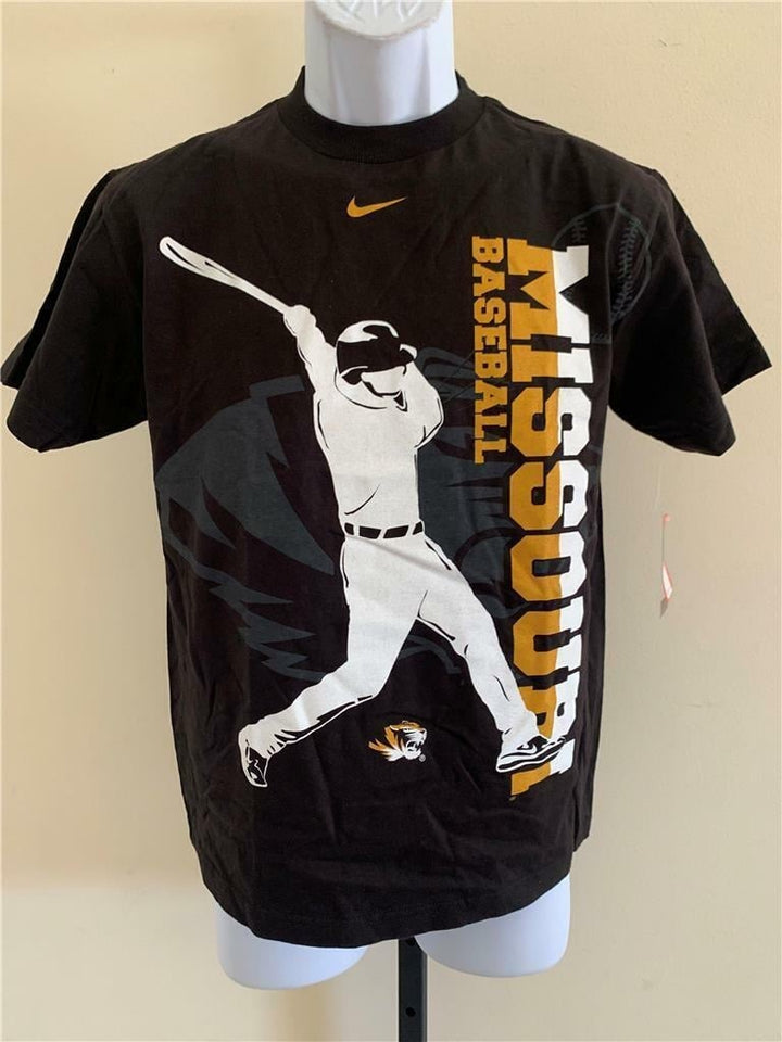 Missouri Tigers Kids Size L Large Black Nike Shirt Image 1