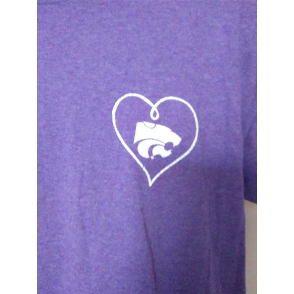 Kansas State Wildcats Basketball Mens Size M Medium Purple Shirt Image 2