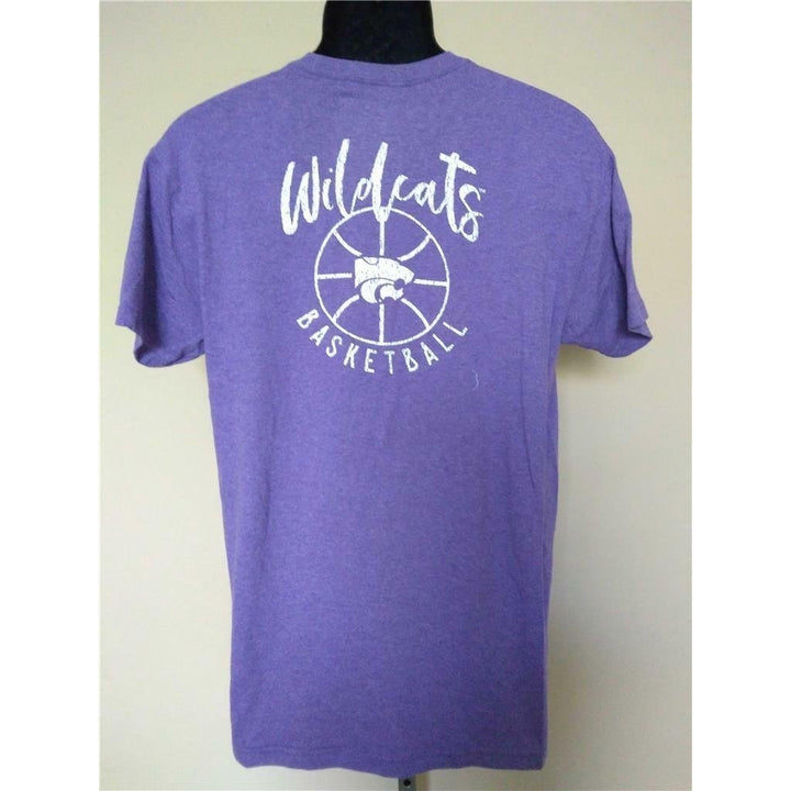 Kansas State Wildcats Basketball Mens Size M Medium Purple Shirt Image 3