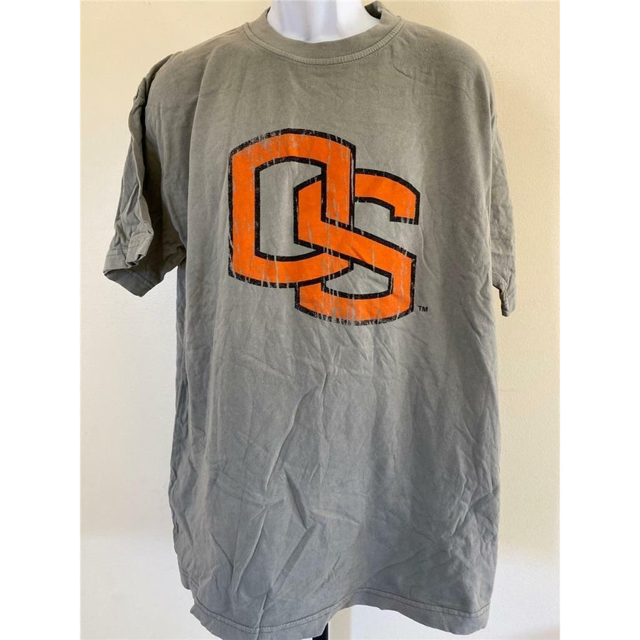 Oregon State Beavers Mens Size L Large Gray Shirt Image 1