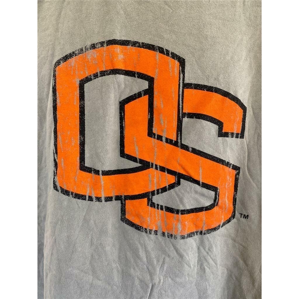 Oregon State Beavers Mens Size L Large Gray Shirt Image 3