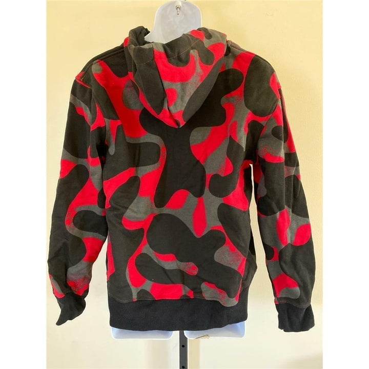 Harvard Crimson Mens Size L Large Red Camo Hoodie by Stall and Dean Image 4