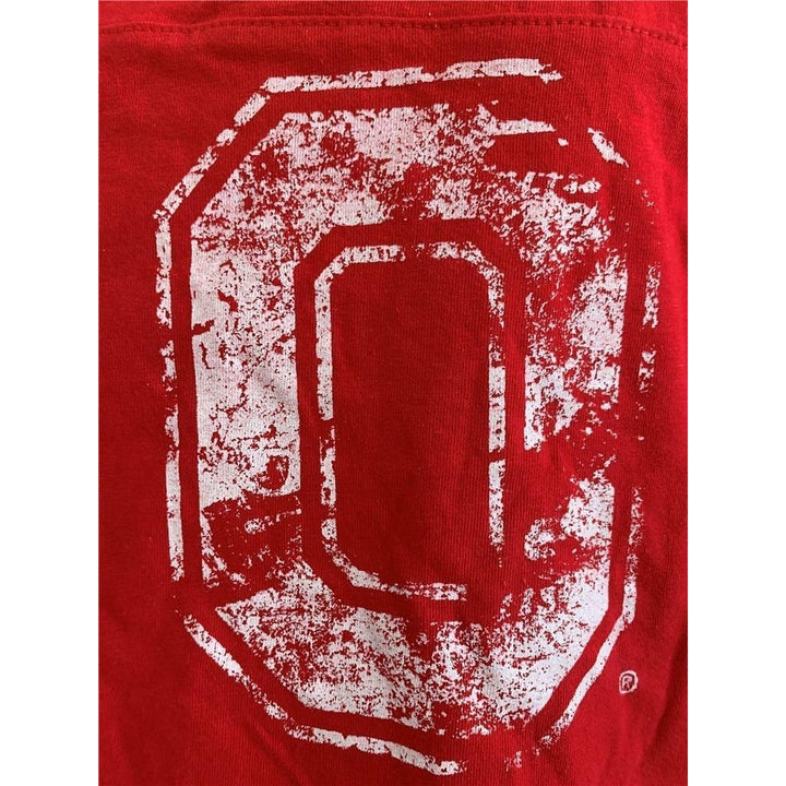 Ohio State Buckeyes Youth Size L Large Red Shirt Image 2