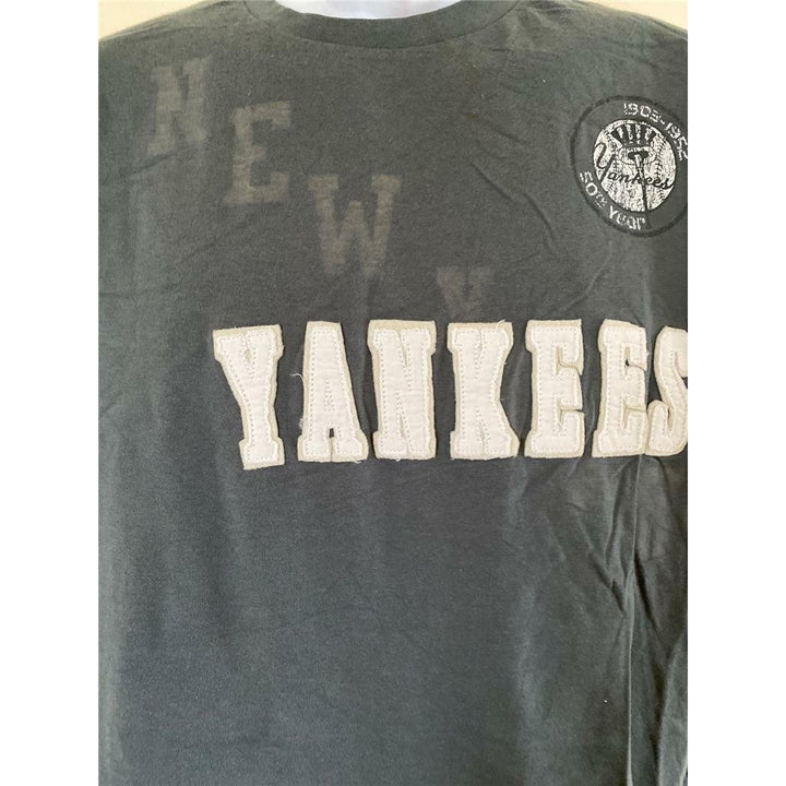 York Yankees Mens Size L Large Blue Shirt Image 3