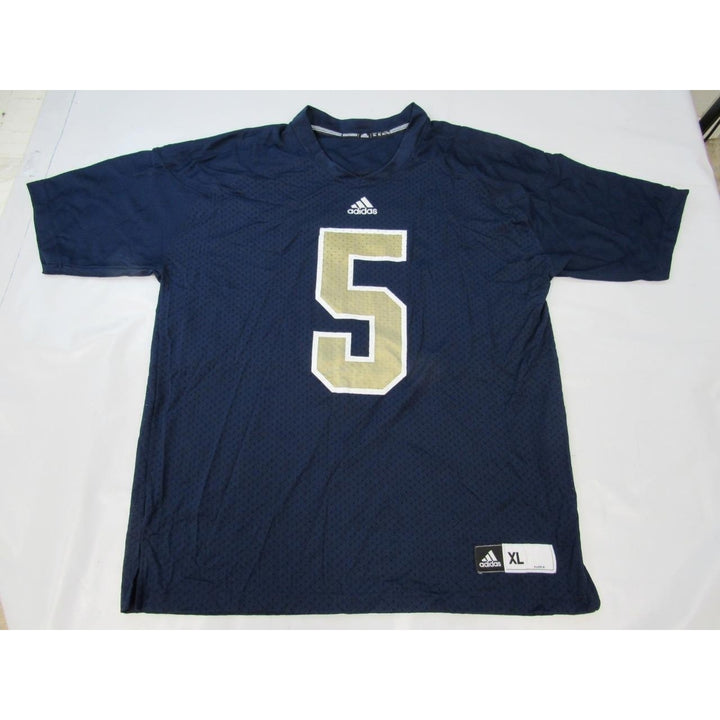 Notre Dame Fighting Irish 5 Manti Teo Mens Size XL XLarge Adidas Jersey Image 4