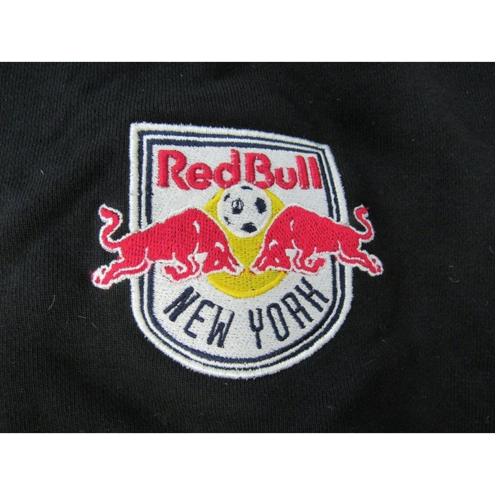 York Red Bulls Mens Size M Medium Black Adidas Sweatshirt Image 3