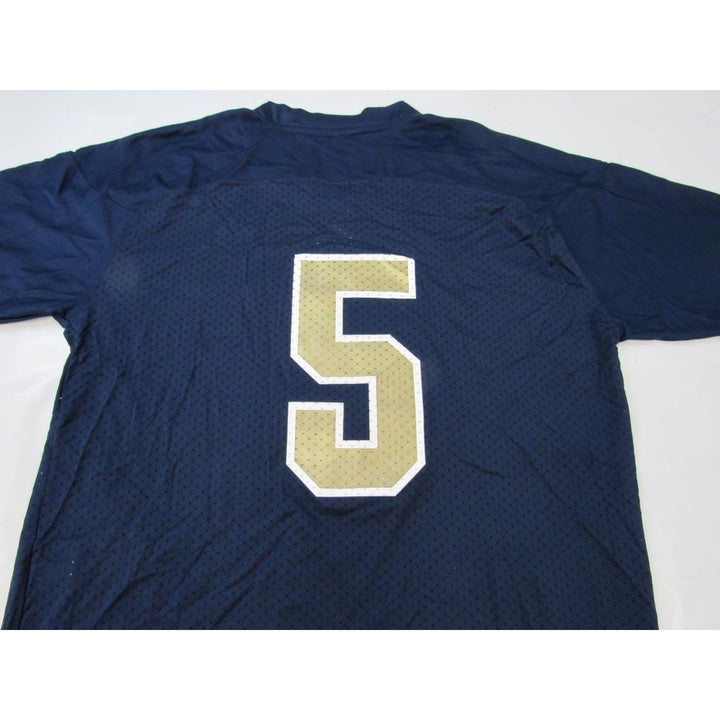 Notre Dame Fighting Irish 5 Manti Teo Mens Size XL XLarge Adidas Jersey Image 6