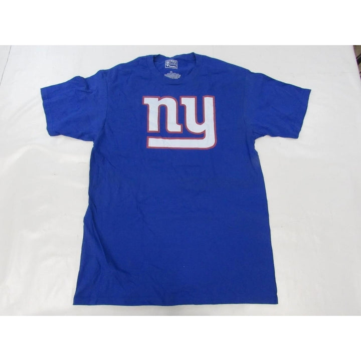 York Giants NY Mens Size M Medium Blue Shirt Image 4