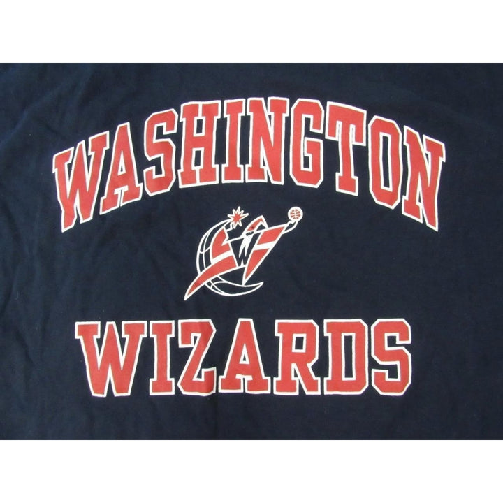 Washington Wizards Mens Size 3XLT 3XLarge-Tall Navy Blue Shirt Image 3