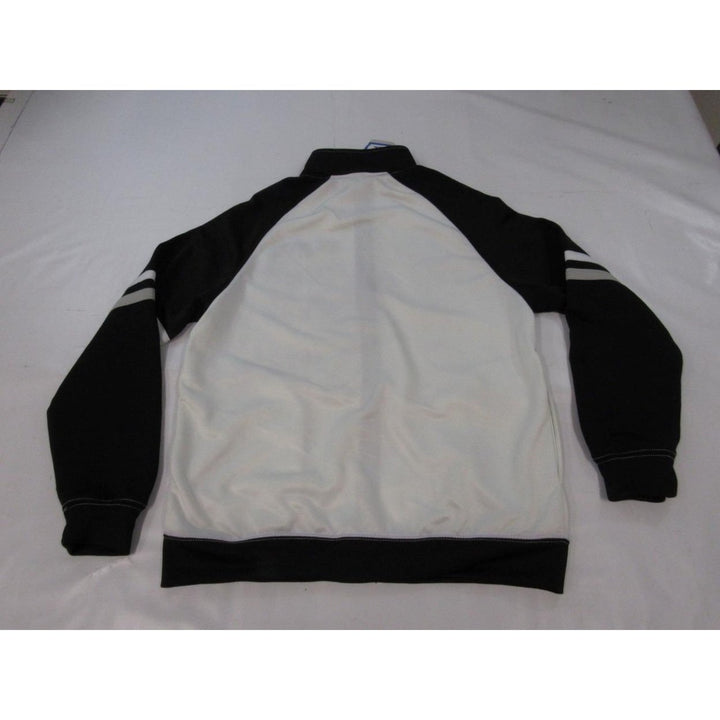 San Antonio Spurs Mens Size S Small White Black Full-Zip Track Jacket Image 2