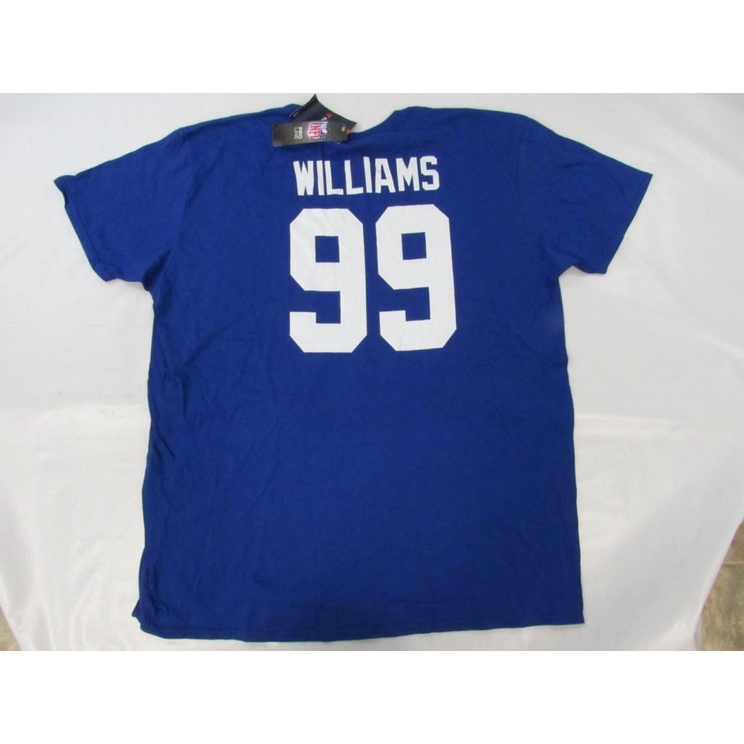 York Giants NY 99 Leonard Williams Mens Size 2XL 2XLarge Blue Shirt Image 2