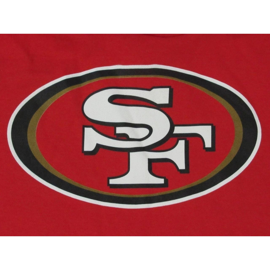 San Francisco 49ers Mens Size 2XL Red Hoodie Image 2