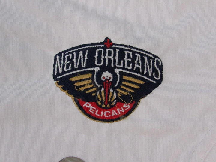 Orleans Pelicans Womens Size XL White Adidas Polo Shirt Image 4