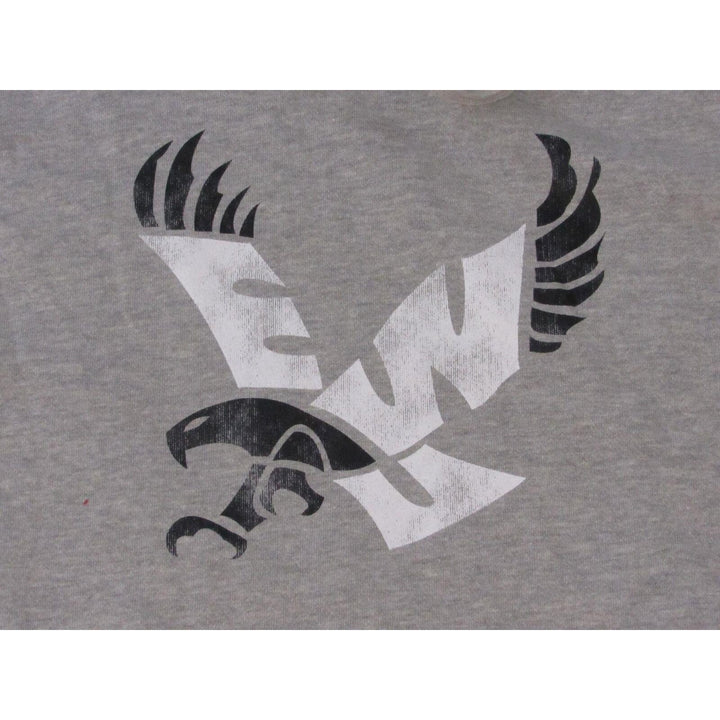 Eastern Washington University Eagles Mens Sizes 3XL 3XLarge Gray Hoodie Image 3