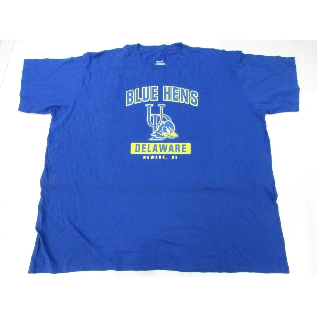 Delaware Fightin Blue Hens Mens Size 5XL-Big 5XLarge-Big Blue Shirt Image 1