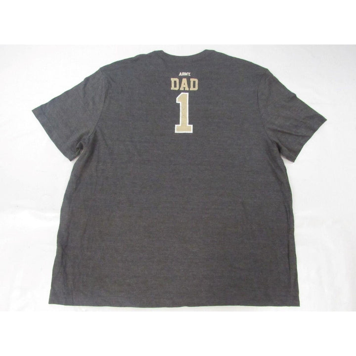 U.S. Military Academy Black Knights 1 Dad Mens Size 2XL Gray Shirt Image 2