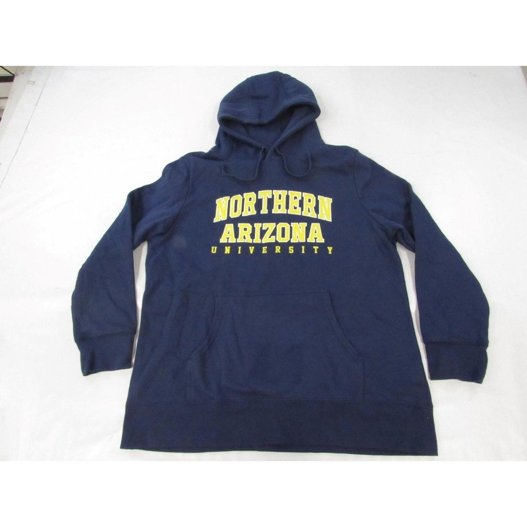 Northern Arizona Lumberjacks Womens Size XL XLarge Blue Hoodie Image 1