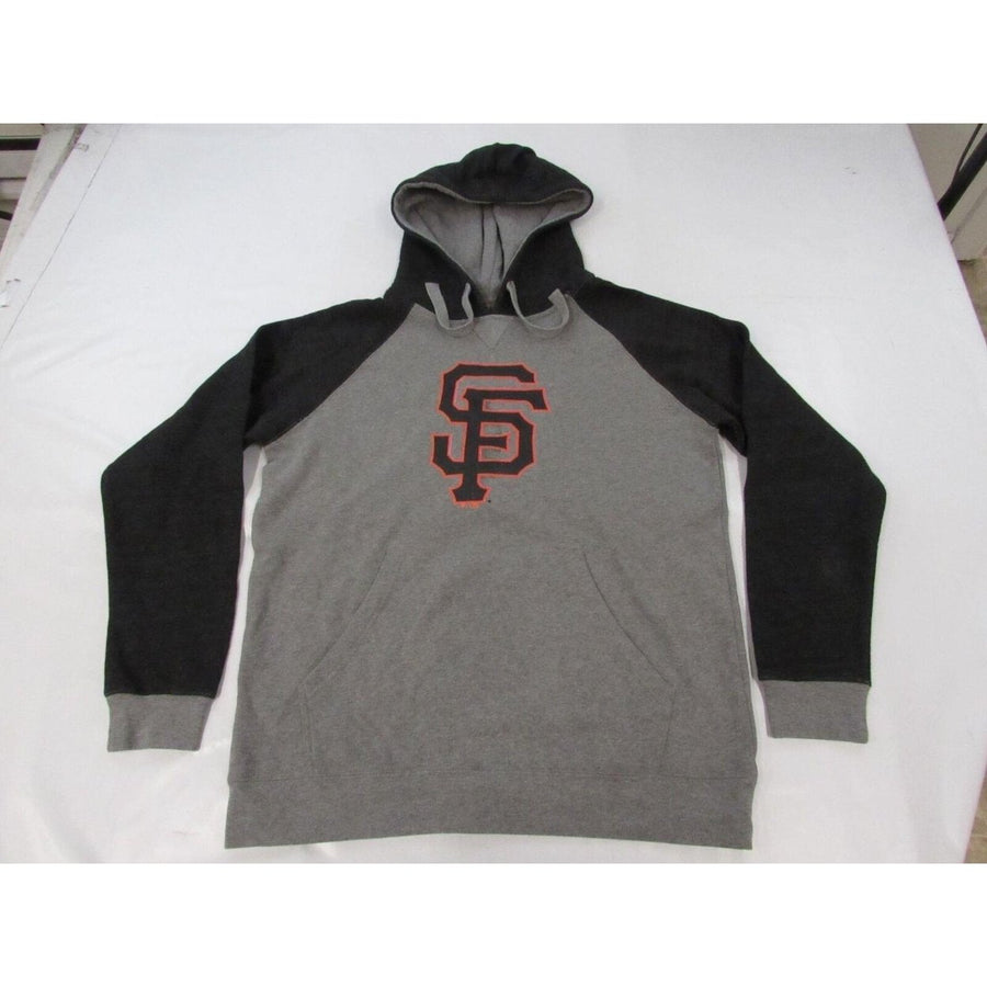 San Francisco Giants Mens Size L Large Heather Gray/Charcoal Hoodie Image 1