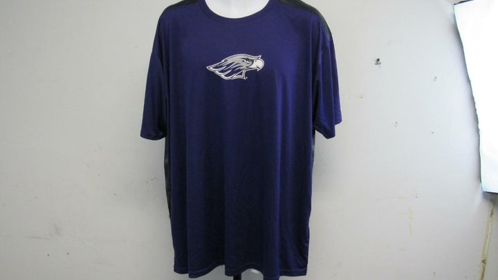 Wisconsin Whitewater Warhawk Mens Size 2XL 2XLarge Russell Athletic Shirt Image 2