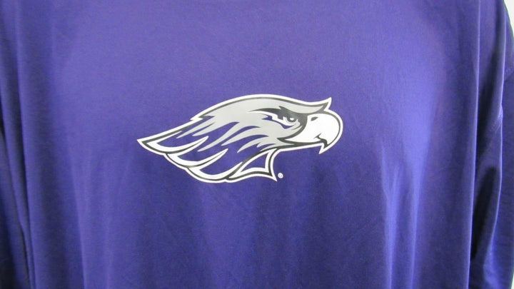 Wisconsin Whitewater Warhawk Mens Size 2XL 2XLarge Russell Athletic Shirt Image 3